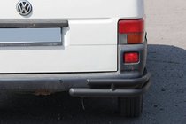 Volkswagen T4 Transporter 1990–2003 Dobbelte baghjørner AK003-Double Black (2 stk., rustfrit stål) foto 2