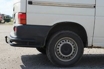 Volkswagen T4 Caravelle/Multivan 1990–2003 Dobbelte baghjørner AK003-Double Black (2 stk., rustfrit stål) foto 2