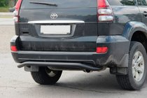 Toyota Land Cruiser Prado 120 2002–2009 Bagerste beskyttelsesbøjle AK008 Black foto 6