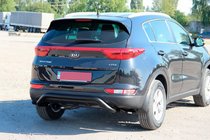 Kia Sportage 2015–2021 Bageste kofangerbøjle AK007 Black (rustfri) foto 1