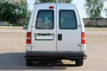 Citroen Jumpy 1996–2007 Bageste dobbelte hjørnebøjler AK003-подвійний Black (rustfri) foto 3