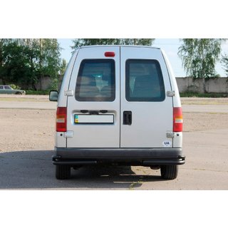 Bageste dobbelte hjørnebøjler AK003-подвійний Black (rustfri) foto 3