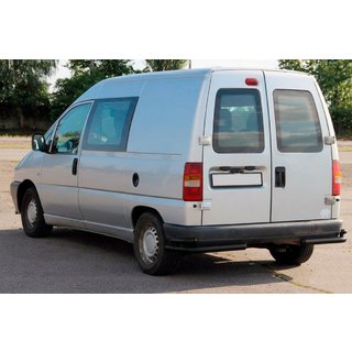 Bageste dobbelte hjørnebøjler AK003-подвійний Black (rustfri) Peugeot Expert 1995–2007 foto 3