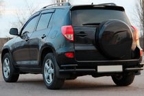 Toyota Rav 4 2006–2013 Bagerste hjørner AK003-double Black (2 stk., rustfrit stål) foto 2