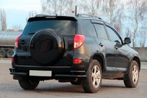 Toyota Rav 4 2006–2013 Bagerste hjørner AK003-double Black (2 stk., rustfrit stål) foto 3