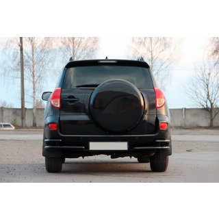 Bagerste hjørner AK003-double Black (2 stk., rustfrit stål) Toyota Rav 4 2006–2013 foto 1