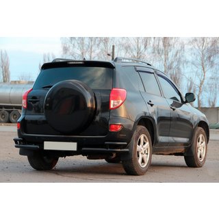 Bagerste hjørner AK003-double Black (2 stk., rustfrit stål) Toyota Rav 4 2006–2013 foto 3