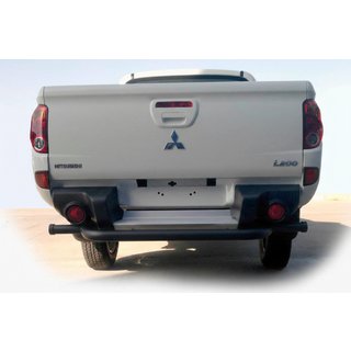 Bageste kofangerbøjle AK007 Black (rustfri) Mitsubishi L200 2006–2015