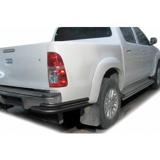 Bakhjørner AK003-Подвійний Black (rustfrit stål) Toyota Hilux 2006–2015