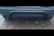 Renault Kadjar 2015–2022 Bageste kofangerbøjle AK007 Black (rustfri) foto 2