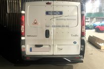 Opel Vivaro 2001–2015 Bagbeskyttelsesbøjle AK006 Black (rustfrit stål) foto 4