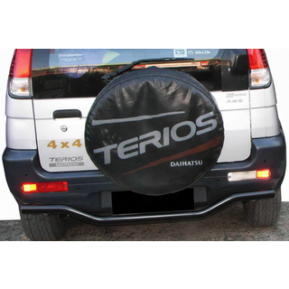 Bagbøjle AK007 Black (rustfrit stål) Daihatsu Terios 2003–2005