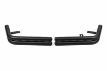 Toyota Land Cruiser Prado 120 2002–2009 Bageste dobbelte hjørnebøjler AK003-2 Black (2 stk., rustfrit stål) foto 5