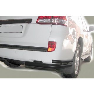 Bagerste hjørnebeskyttere AK003-Double Black (2 stk., rustfrit stål) Toyota Land Cruiser 200 2007–2021