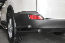 Toyota Rav 4 2013–2018 Bageste hjørnebøjler AK003-dobbelt Black (rustfrit stål) foto 1