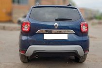 Renault Duster 2018–2024 Bagerste beskyttelsesbøjle AK007 Black (rustfrit stål) foto 2