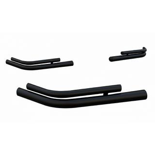 Bageste dobbelte hjørnebøjler AK003-double Black (2 stk., rustfrit stål) Chevrolet Niva 1998–2020
