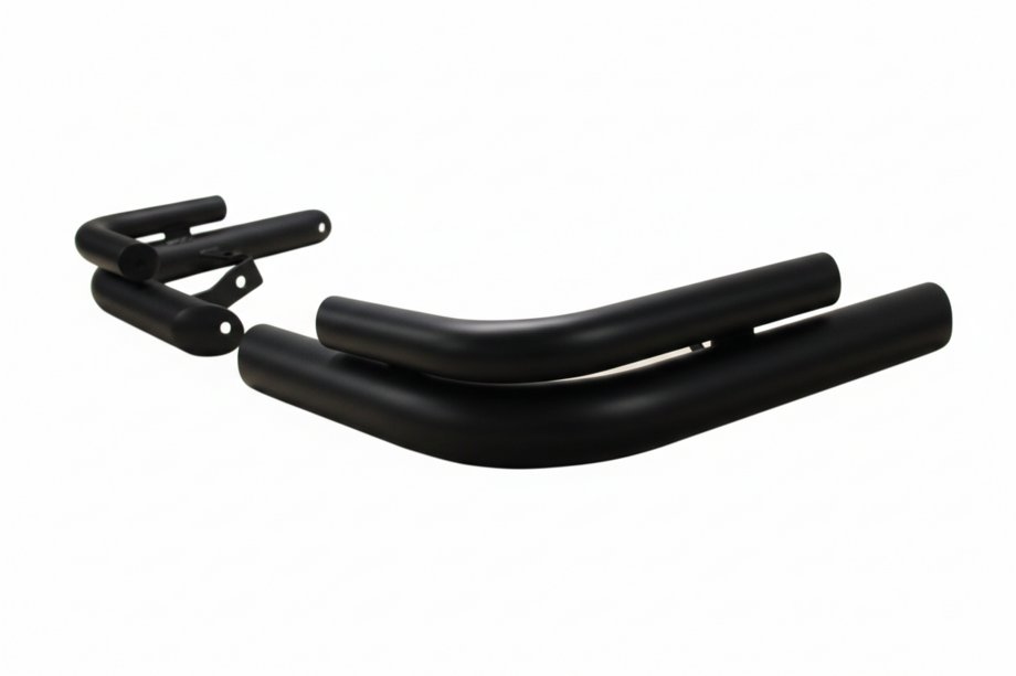 Mercedes Sprinter W901/902/903/904/905 1995–2006 Bageste dobbelte hjørnebøjler AK003-double Black (2 stk., rustfrit stål) Image