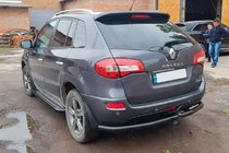 Renault Koleos 2008–2016 Bagbøjle AK002-1 Black (rustfrit stål) foto 4
