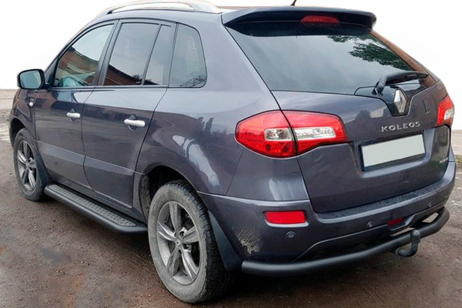 Renault Koleos 2008–2016 Bagbøjle AK002-1 Black (rustfrit stål) Image