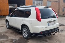Nissan X-trail T31 2007–2014 Bageste hjørnebøjler AK003-Double Black (2 stk., rustfrit stål) foto 3