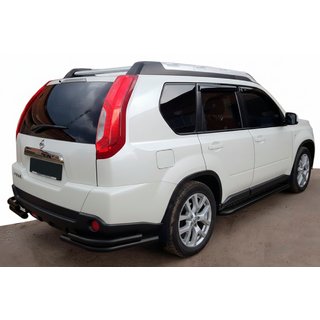 Bageste hjørnebøjler AK003-Double Black (2 stk., rustfrit stål) Nissan X-trail T31 2007–2014 foto 1