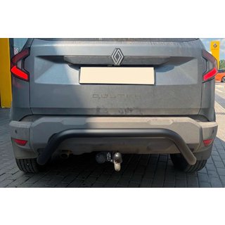 Bagerste beskyttelsesbøjle AK007 Black (rustfrit stål) Dacia Duster 2024– foto 1