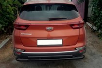 Kia Sportage 2015–2021 Bagbøjle AK002-2 Black (rustfrit stål) foto 2