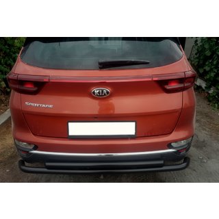 Bagbøjle AK002-2 Black (rustfrit stål) Kia Sportage 2015–2021 foto 1