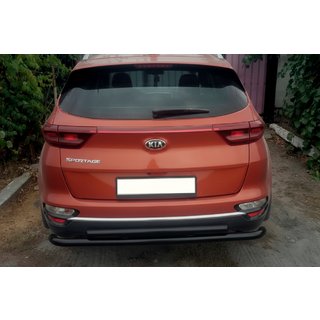 Bagbøjle AK002-2 Black (rustfrit stål) Kia Sportage 2015–2021 foto 2
