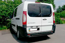 Peugeot Expert 2007–2016 Bagbeskyttelsesbøjle AK-002-Dobbelt Black (rustfrit stål) foto 1