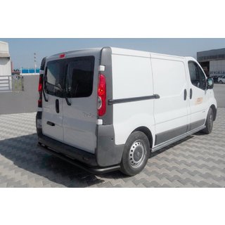 Bagbeskyttelsesbøjle AK005 Black (rustfrit stål) Opel Vivaro 2001–2015 foto 1