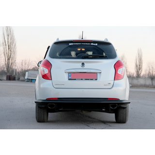 Bageste rollbar AK005 Black (rustfrit stål) SsangYong Korando 2010–2019 foto 2
