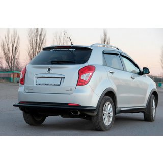 Bageste rollbar AK005 Black (rustfrit stål) SsangYong Korando 2010–2019 foto 3