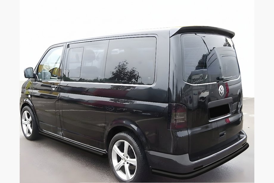 Volkswagen T5 Transporter 2003–2010 Bageste hjørnebøjle AK005 Black (rustfrit stål) Image