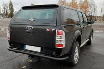 Ford Ranger 2007–2011 Bagbeskyttelsesbøjle AK005 Black (rustfrit stål) foto 3