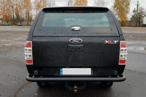 Ford Ranger 2007–2011 Bagbeskyttelsesbøjle AK005 Black (rustfrit stål) foto 4