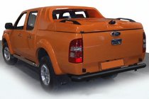 Ford Ranger 2011–2022 Bagerste beskyttelsesbøjle AK005 Black (2011-2018, rustfri) foto 5