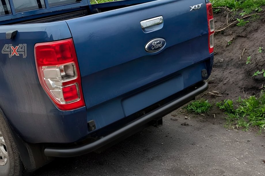 Ford Ranger 2011–2022 Bagerste beskyttelsesbøjle AK005 Black (2011-2018, rustfri) Image