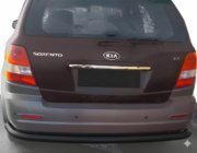 Kia Sorento I BL 2002–2009 Bageste beskyttelsesbøjle AK005 Black (rustfrit stål) foto 1