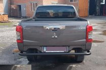 Fiat Fullback 2016– Bagbeskyttelsesbøjle AK005 Black (rustfrit stål) foto 3
