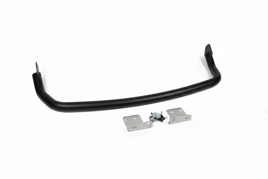 Hyundai Santa Fe 2 2006–2012 Bagerste beskyttelsesbøjle AK005 Black (2 stk., rustfri) Image