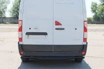Nissan NV400 2010–2024 Bageste bøje AK011 Black (rustfrit stål) foto 4