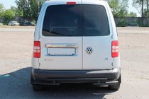 Volkswagen Caddy 2004–2010 Bagbøjle AK003-2 Black (2 stk., rustfrit stål) foto 2