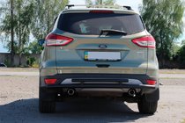 Ford Kuga/Escape 2013–2019 Bageste rollbar AK002-2 Black (rustfrit stål) foto 2