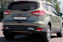 Ford Kuga/Escape 2013–2019 Bageste rollbar AK002-2 Black (rustfrit stål) foto 3
