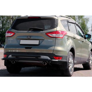 Bageste rollbar AK002-2 Black (rustfrit stål) Ford Kuga/Escape 2013–2019 foto 3