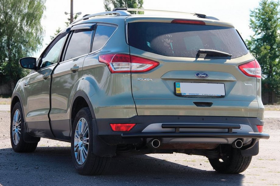 Ford Kuga/Escape 2013–2019 Bageste rollbar AK002-2 Black (rustfrit stål) Image
