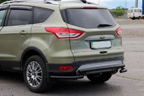 Ford Kuga/Escape 2013–2019 Bageste beskyttelsesbøjle AK002-3 Black (rustfri) foto 3