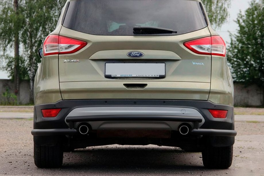 Ford Kuga/Escape 2013–2019 Bageste beskyttelsesbøjle AK002-3 Black (rustfri) Image